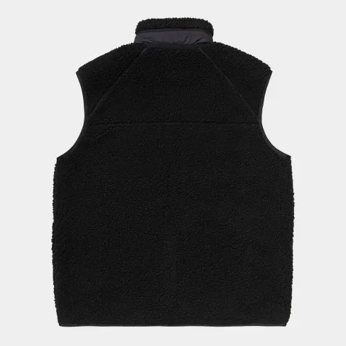 Carhartt WIP Prentis Vest Liner Fleece Black / Black