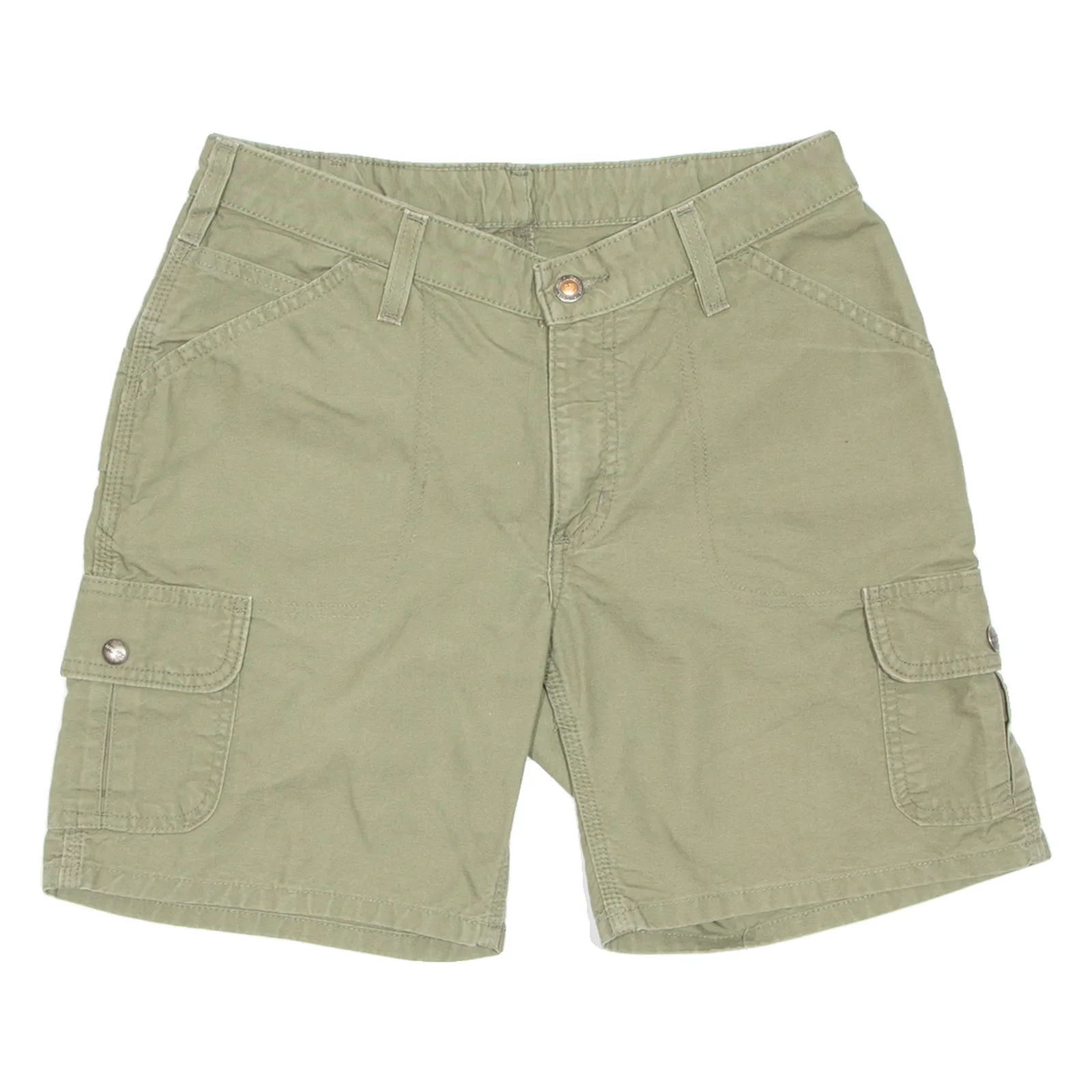 CARHARTT Womens Workwear Shorts Green Relaxed M W30