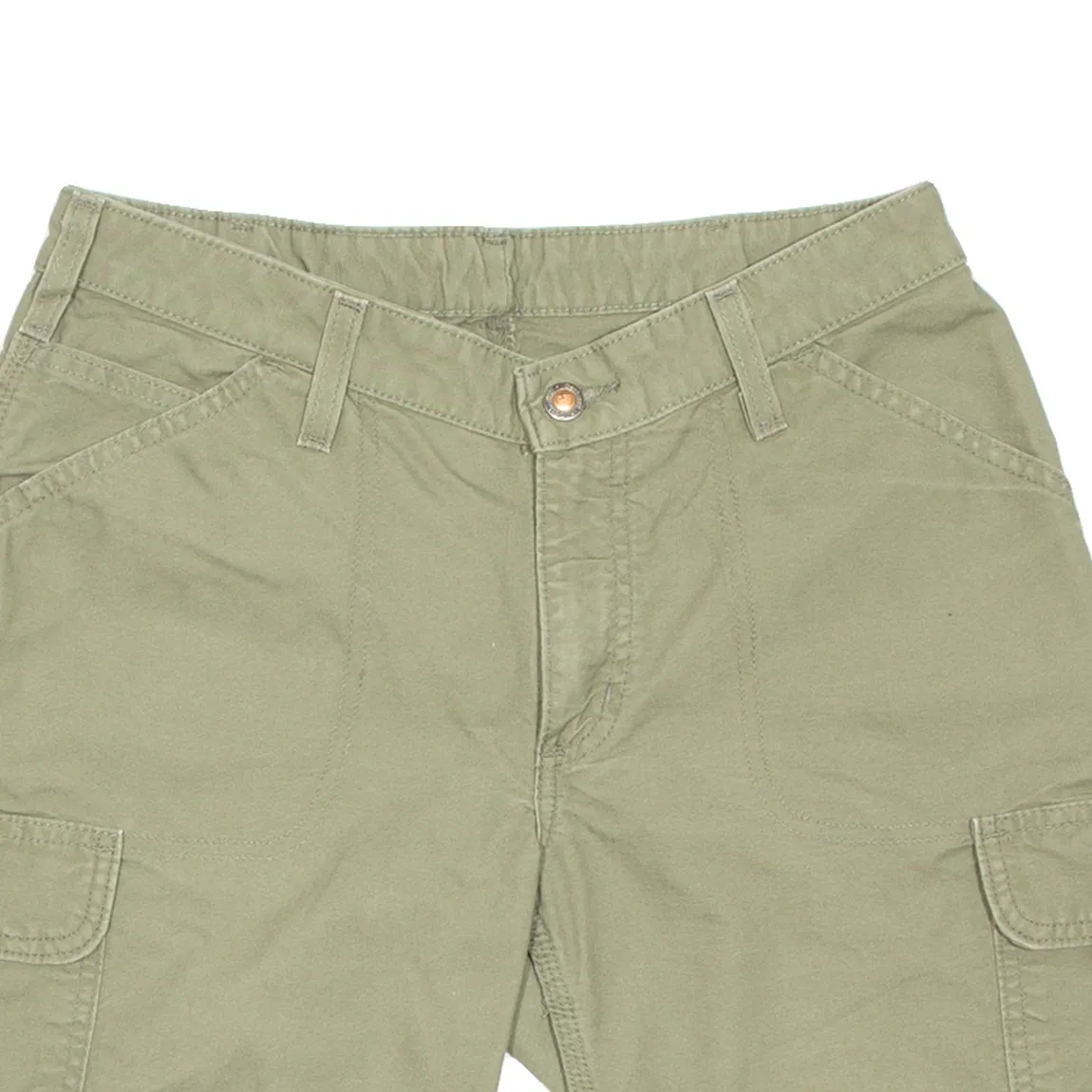 CARHARTT Womens Workwear Shorts Green Relaxed M W30