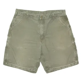 CARHARTT Womens Workwear Shorts Green Relaxed XL W36