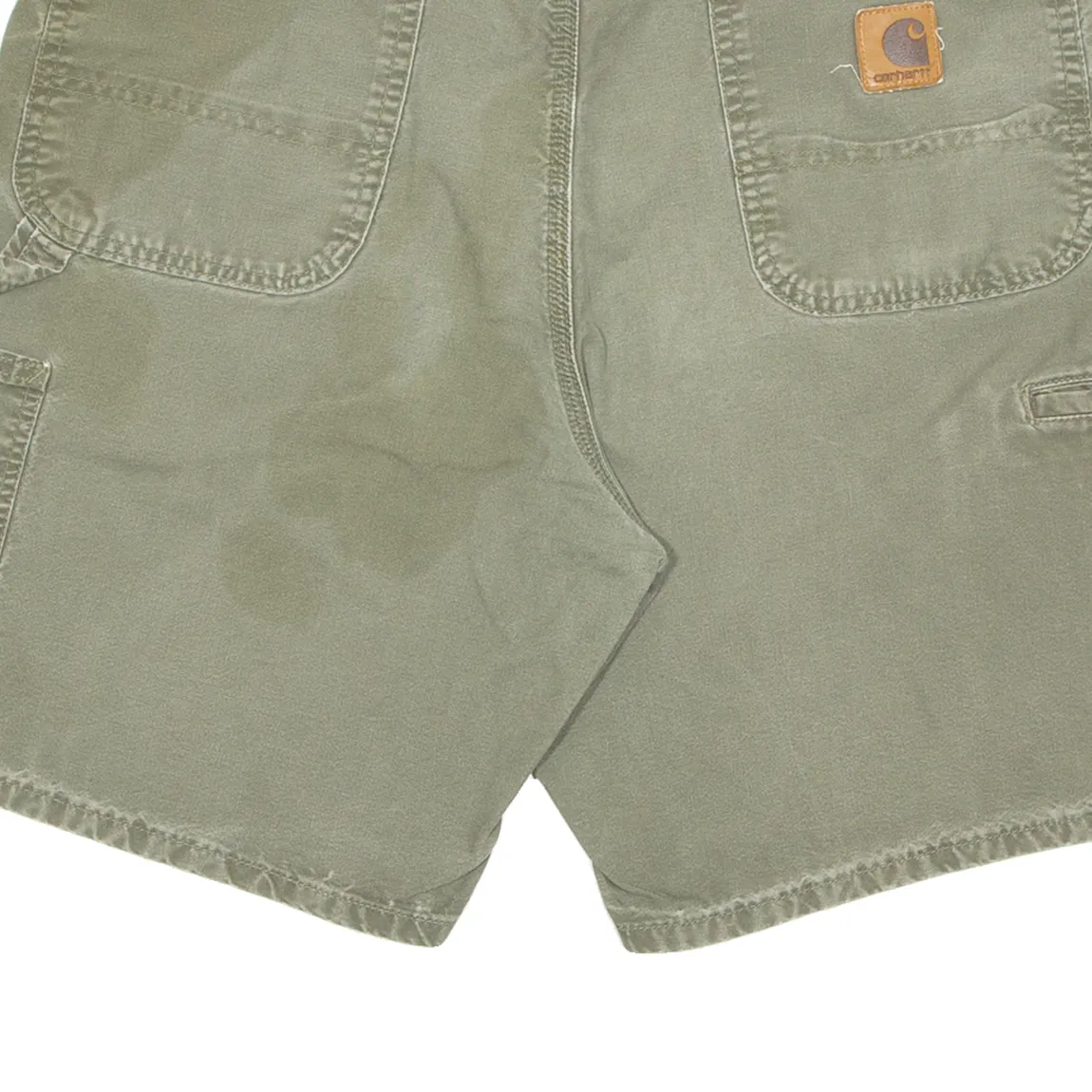 CARHARTT Womens Workwear Shorts Green Relaxed XL W36