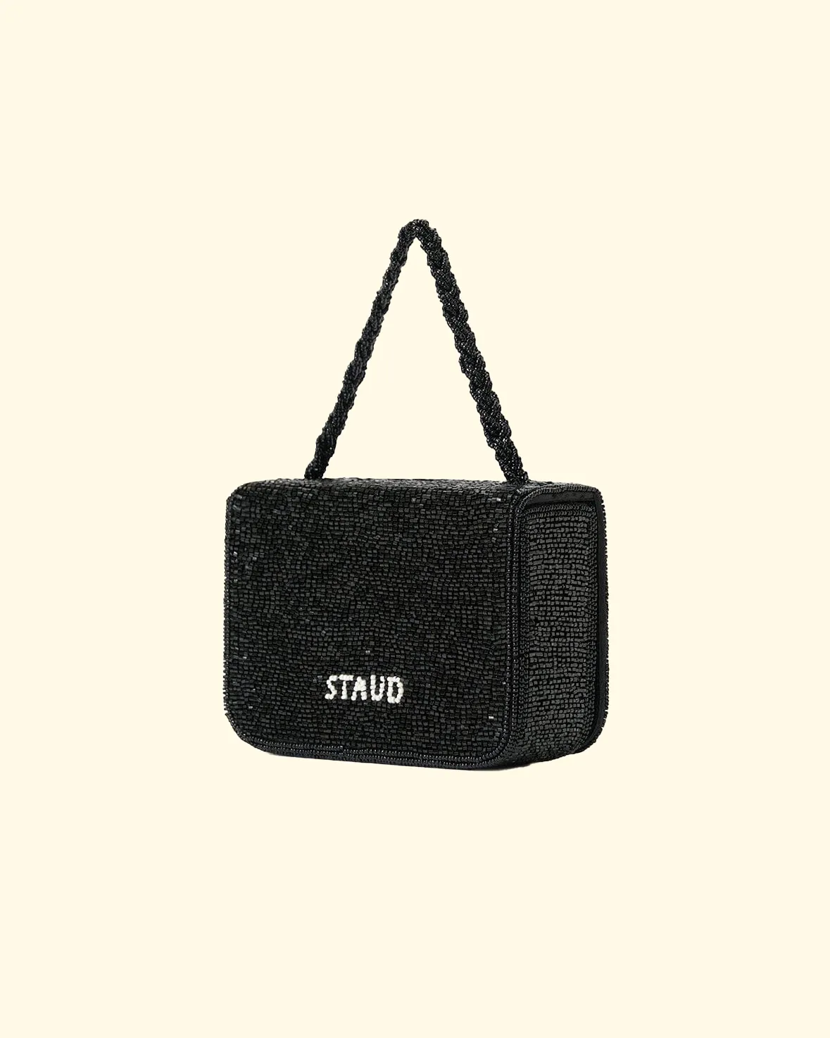 Carmen Beaded Box Bag | Black