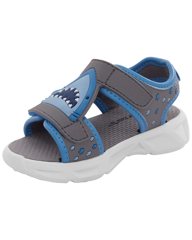 Carter's / OshKosh Toddler Shark Light-Up Sandals