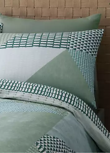 Catherine Lansfield Larsson Geo Duvet Cover Set | Kaleidoscope