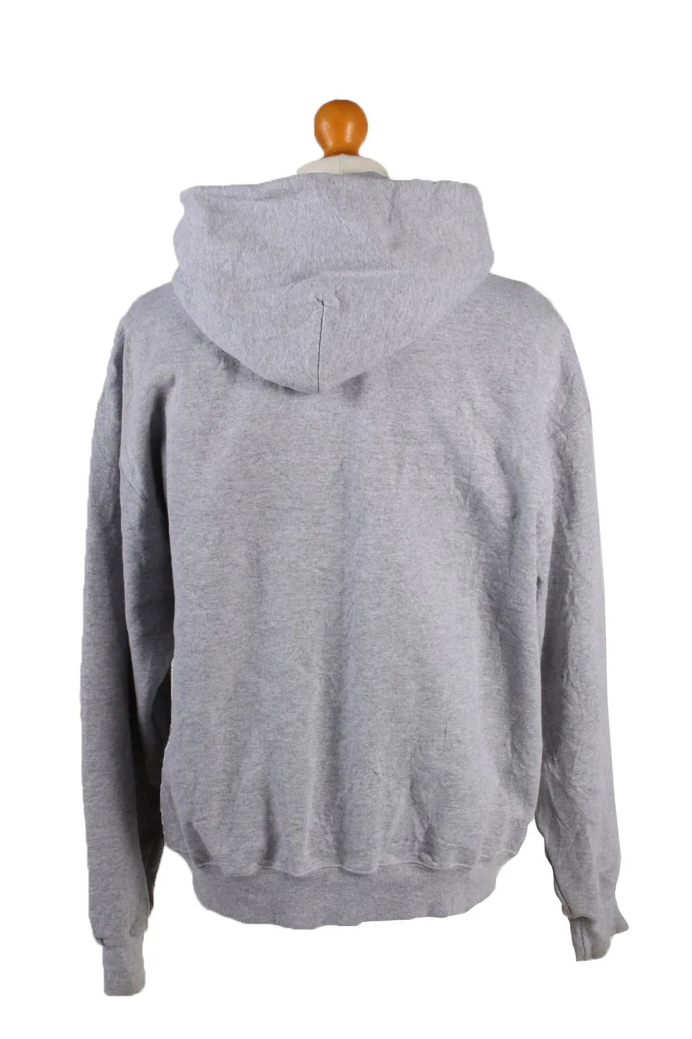 Champion Full Zip Hoodie Sweatshirt Top Grey L - Pepper Tree London