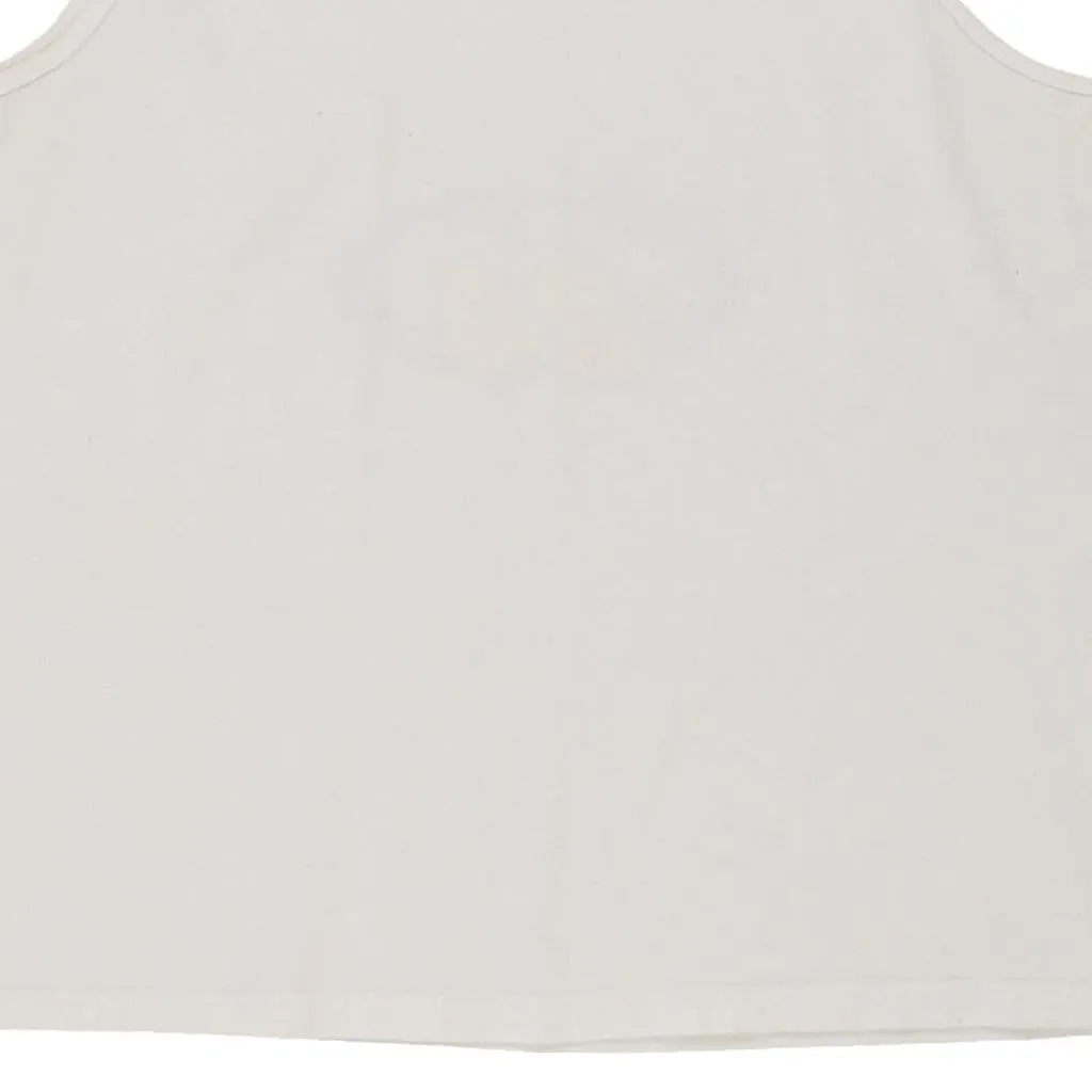 Chase Authentics Nascar Vest - XL White Cotton