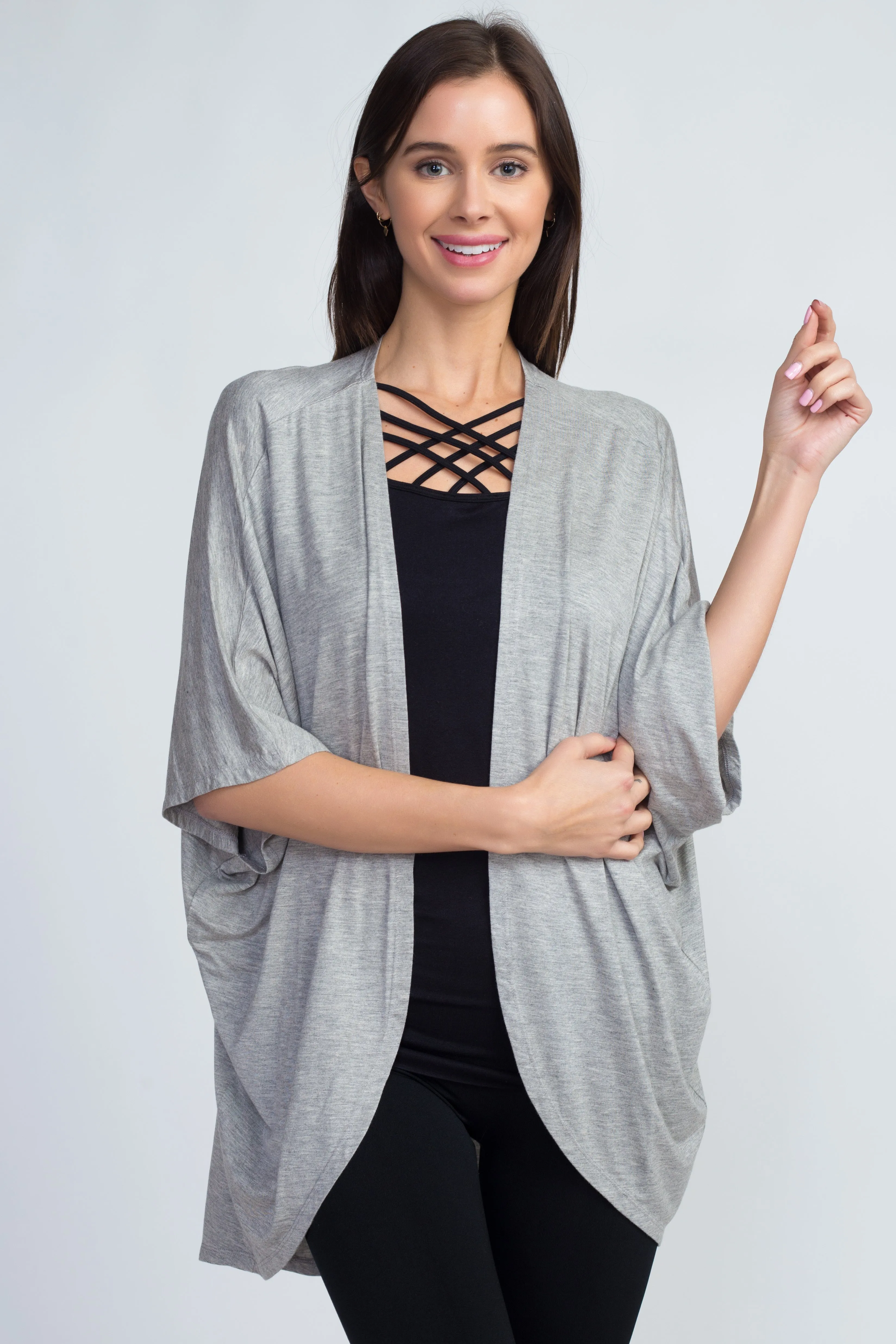 Chic Trends Kimono Style Cardigan