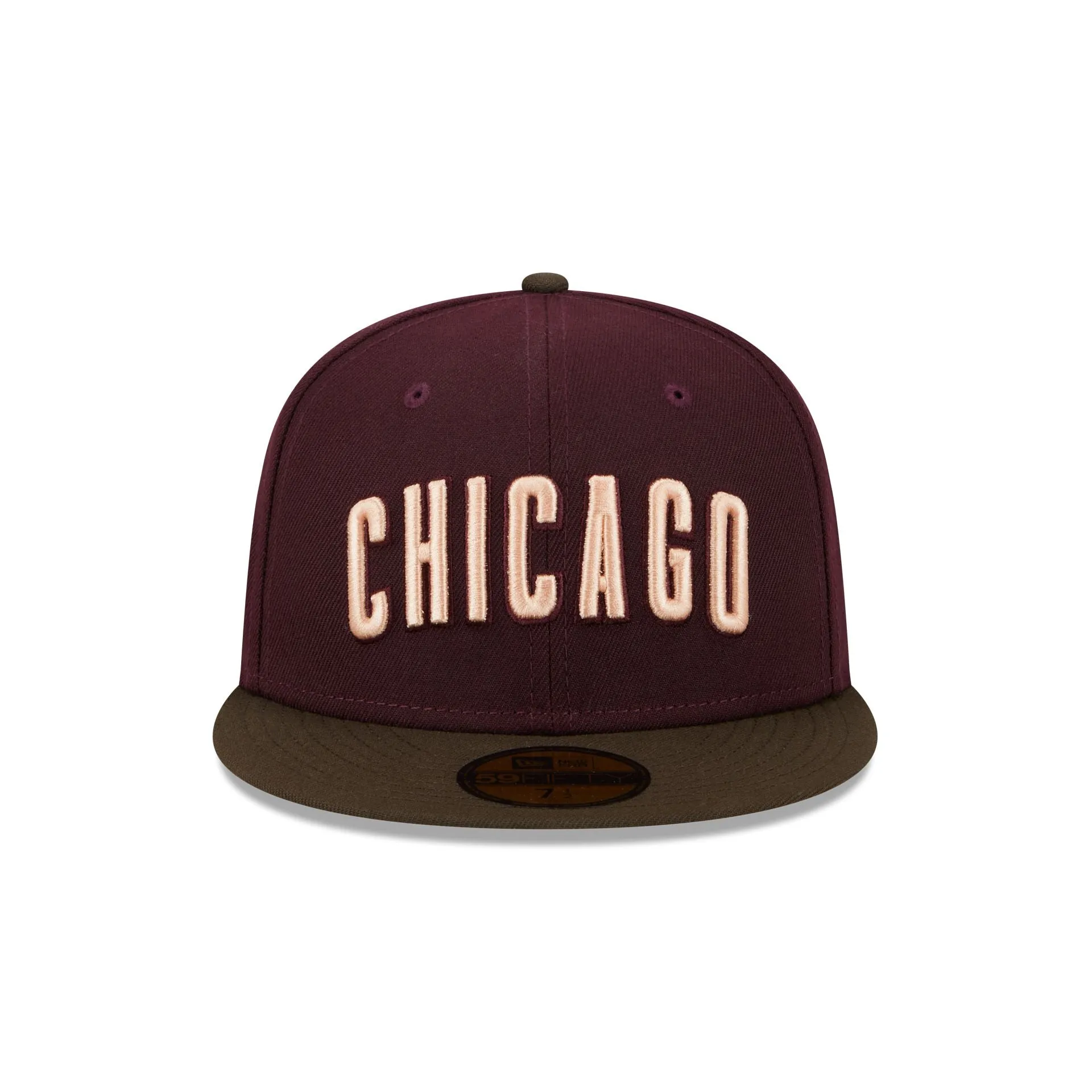 Chicago Cubs Berry Chocolate 59FIFTY Fitted Hat