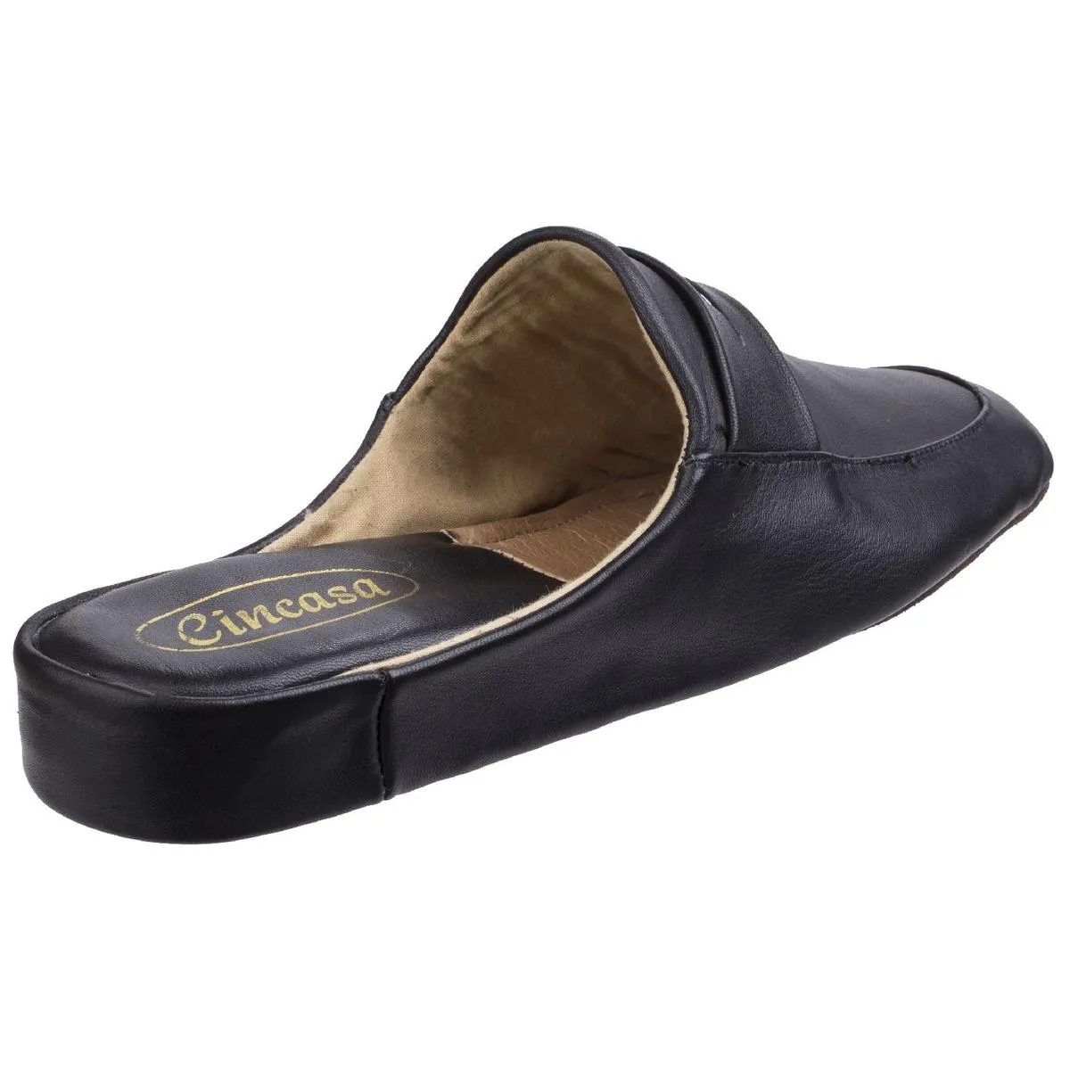 Cincasa Aramis Mens Mule Slipper Black