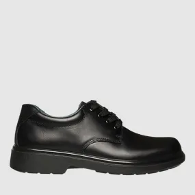 Clarks Daytona Inj Senior Black Shoe