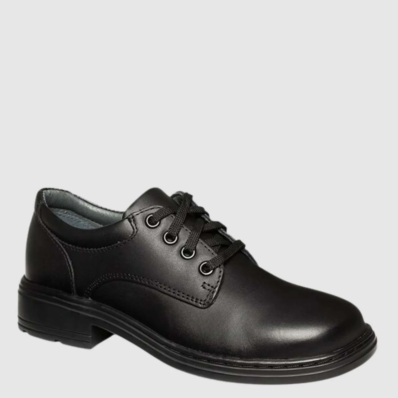 Clarks Infinity Junior Black School Shoe