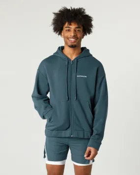 Classic Full-Zip Jacket - Ocean