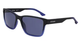 Columbia C568S 002 Sunglasses Men's Matte Black/Green Square Shape 58-17-145