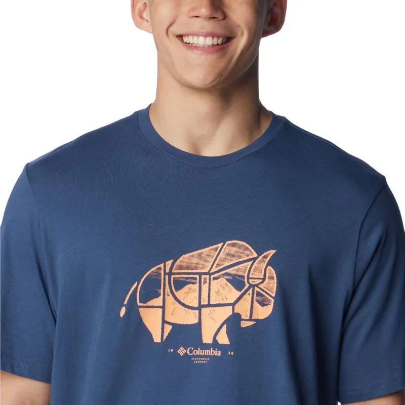 Columbia Men's Rockaway River Graphic S/S Tee