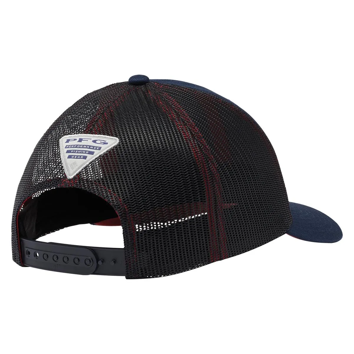 Columbia PFG Mesh Snap Back Fish Flag Ballcap