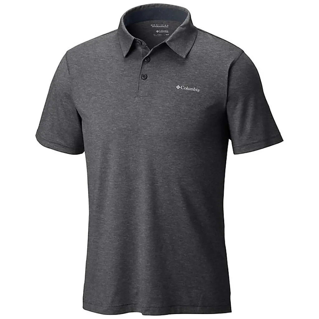 Columbia Tech Trail Polo sport manches courtes pour homme