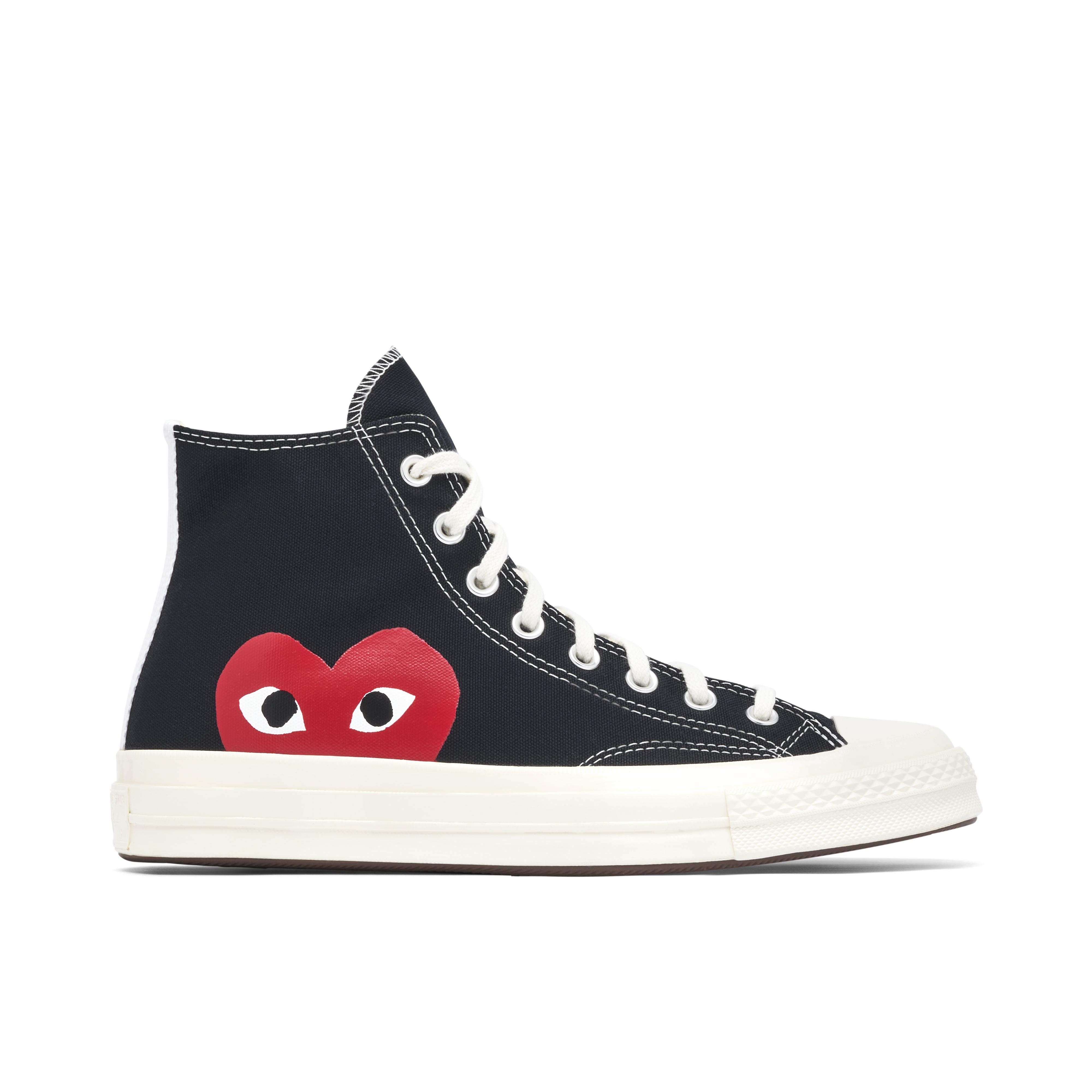 Converse Chuck Taylor All Star 70 Hi x Comme Des Garçons PLAY Black | 150204C | Laced
