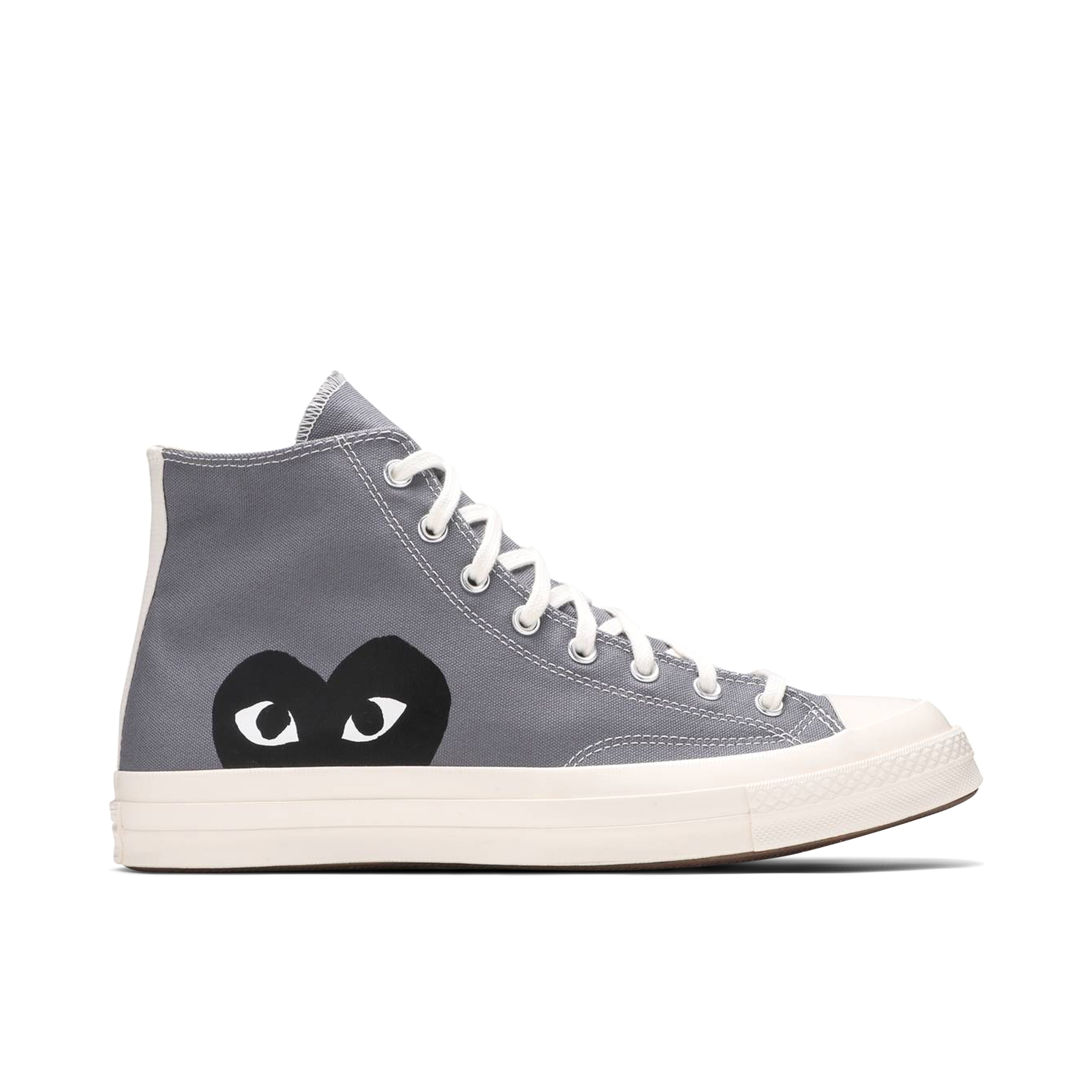 Converse Chuck Taylor All-Star 70s Hi x Comme des Garçons PLAY Grey | 171847C | Laced