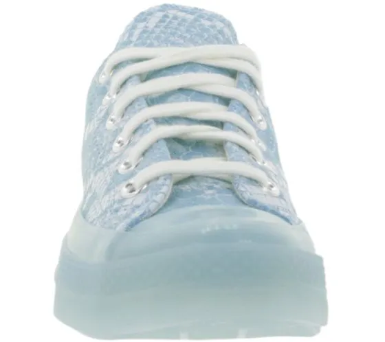 Converse x Golf Wang Low Top Scarpe fantastiche sneakers in vera pelle Chuck 70 Ox Blu/Bianco