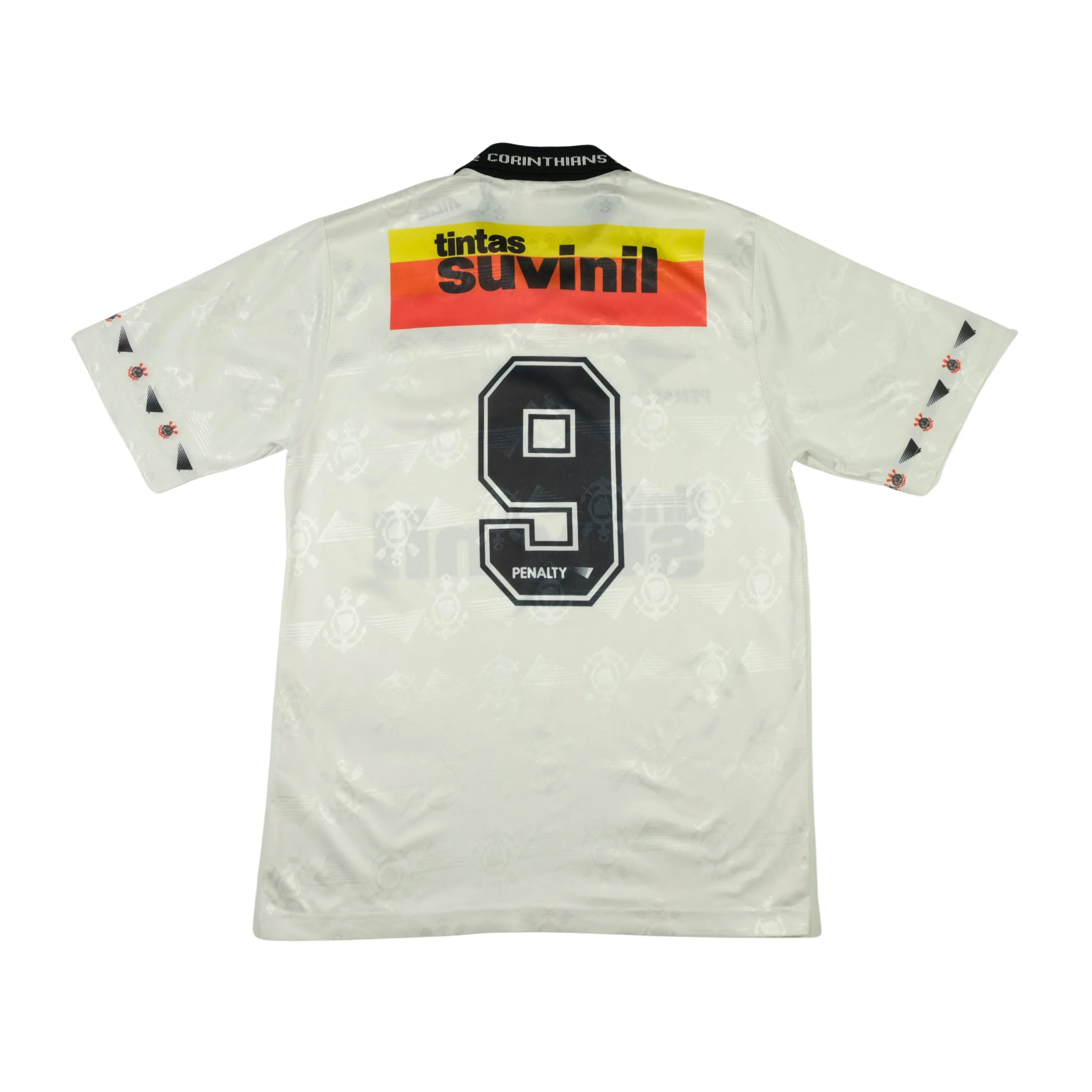 Corinthians (Brazil) Penalty Original 1995 Home Football Shirt Medium