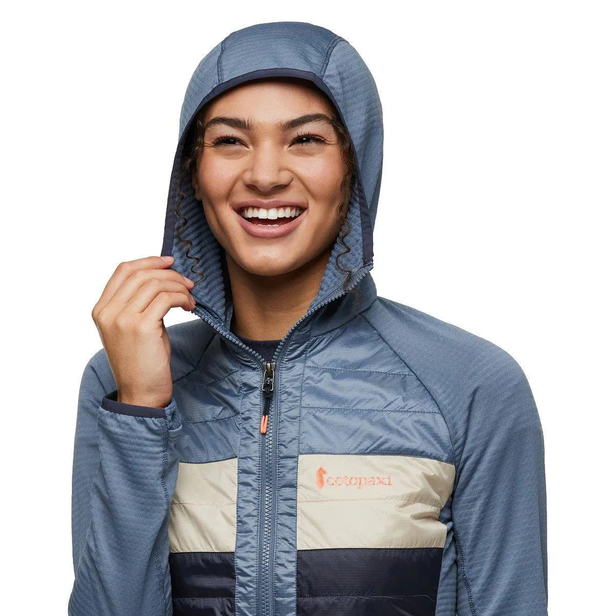 Cotopaxi Women's Capa Hybrid Insulated Hooded Jacket - Blue | George Fisher