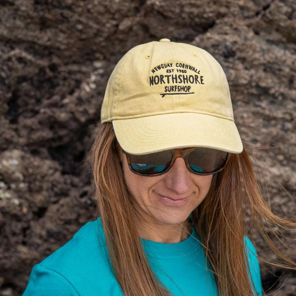 Cotton Twill Baseball Cap | Mustard