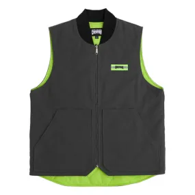 Crete-Ture DIY Vest Work Top Asphalt/Neon Green- Mens- Creature 