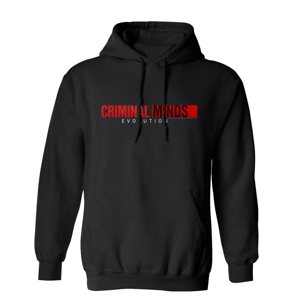 Criminal Minds Evolution Logo Fleece Hooded Sweatshirt