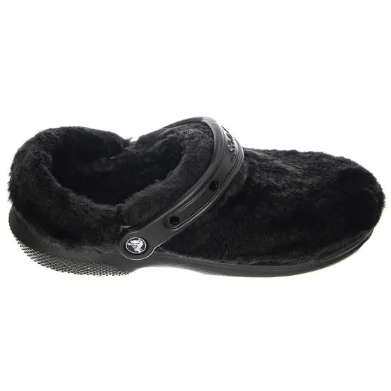 CROCS W' Classic Fur Sure W Black Sandals