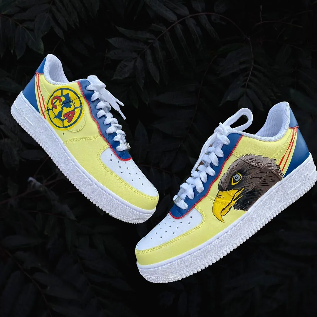 Custom Nike Air Force 1 Club América custom AF1 