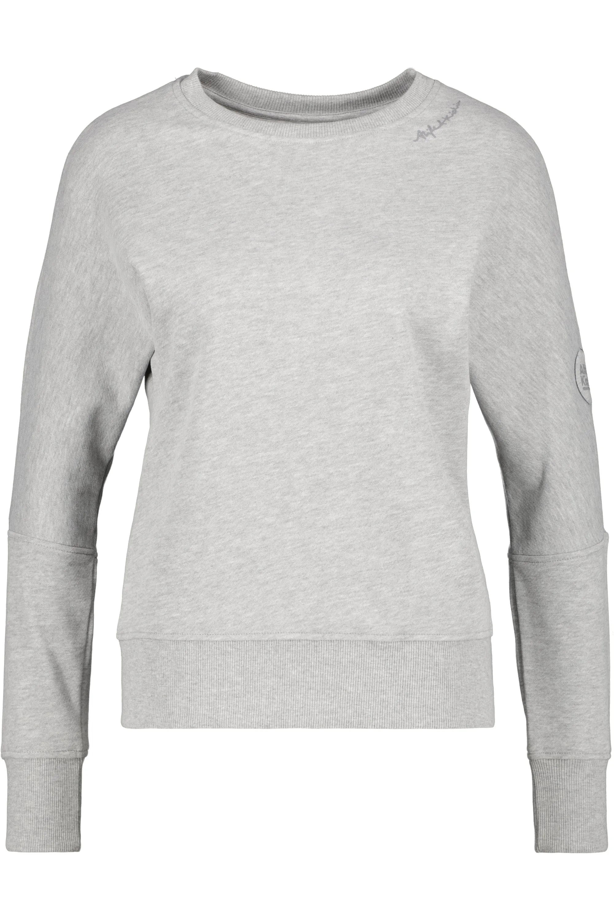 DalaAK A Damen Sweater-Lssig, farbenfroh, perfekt für den Alltag Grau