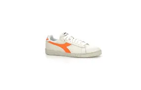 Diadora - Sneakers Bas - Game L Fluo Wax - White/ Orange 1575 C