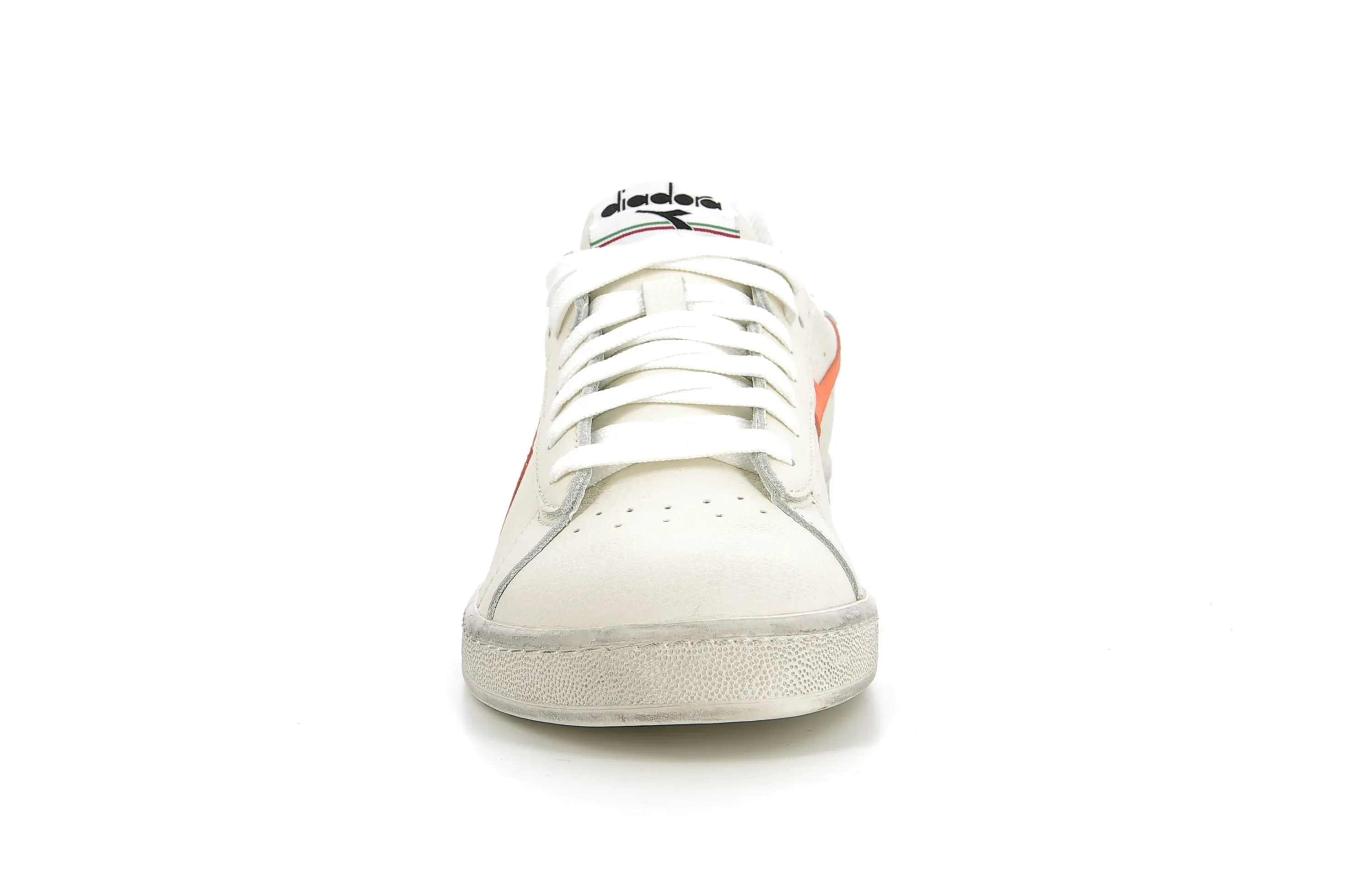 Diadora - Sneakers Bas - Game L Fluo Wax - White/ Orange 1575 C