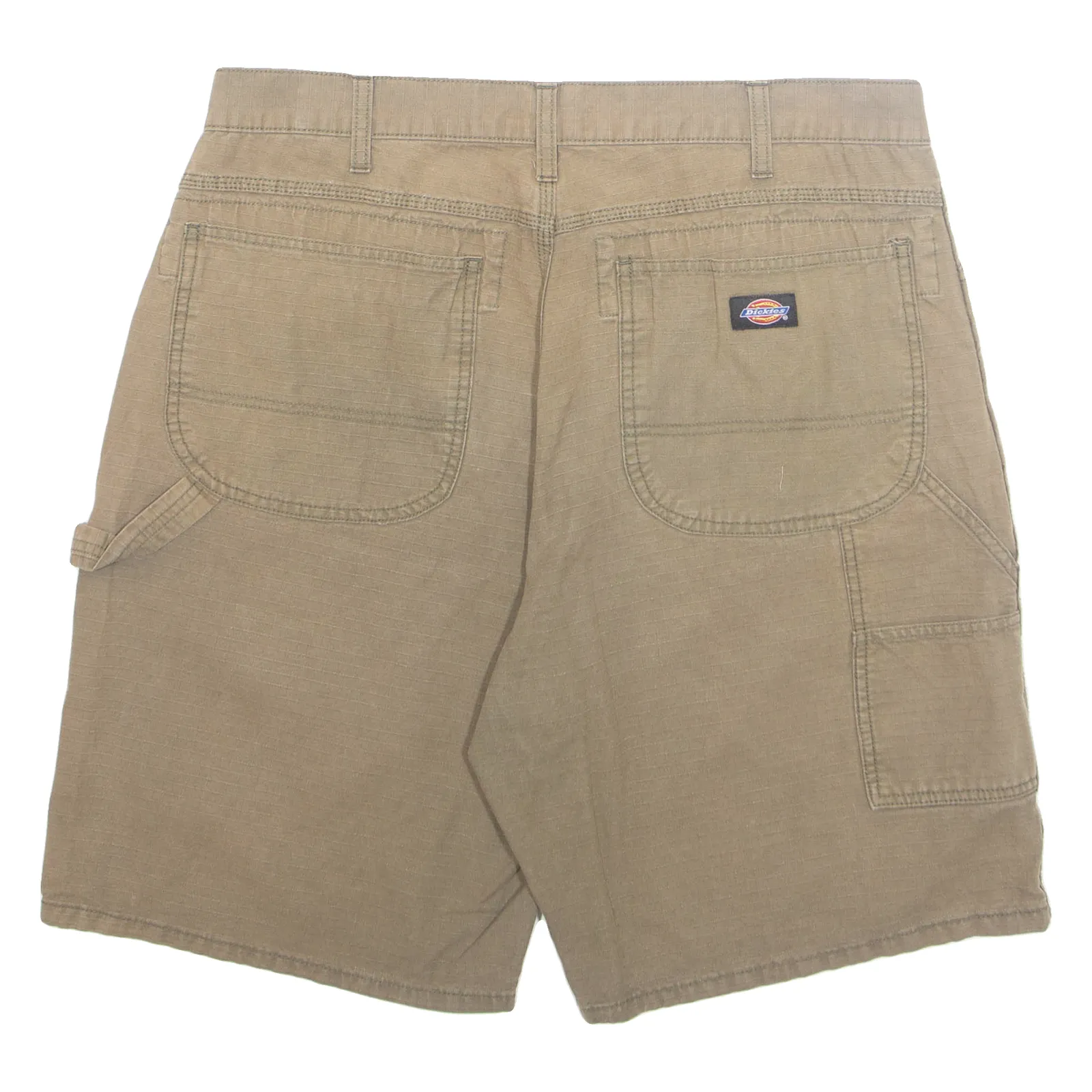 DICKIES Cargo Carpenter Mens Workwear Shorts Beige L W36