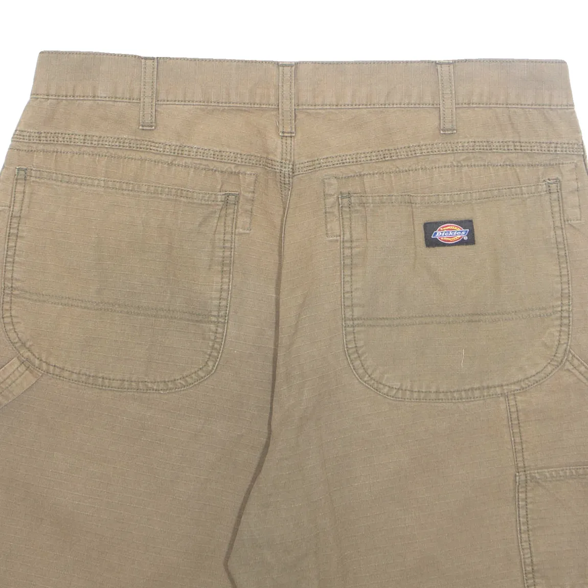 DICKIES Cargo Carpenter Mens Workwear Shorts Beige L W36