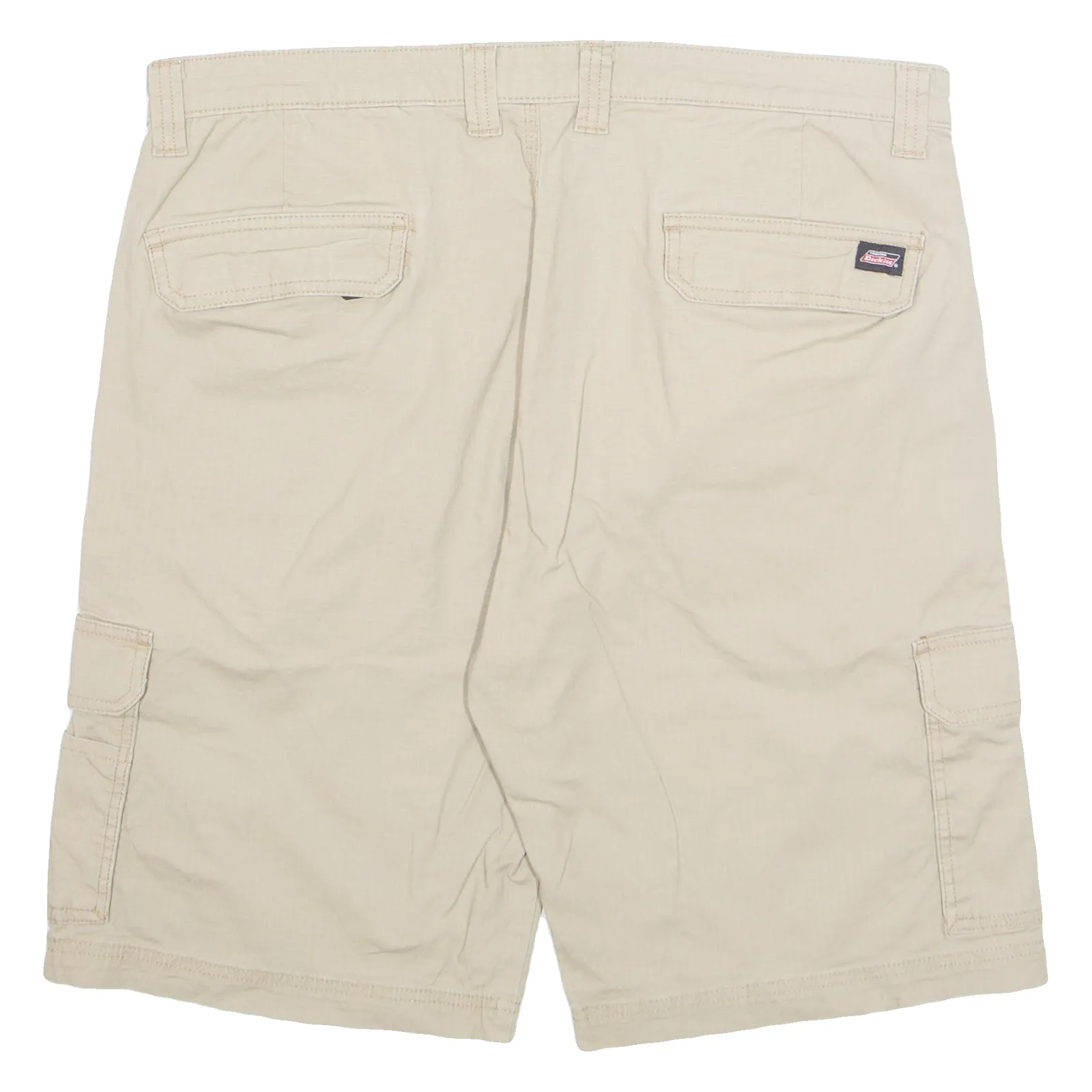 DICKIES Cargo Mens Workwear Shorts Beige L W36