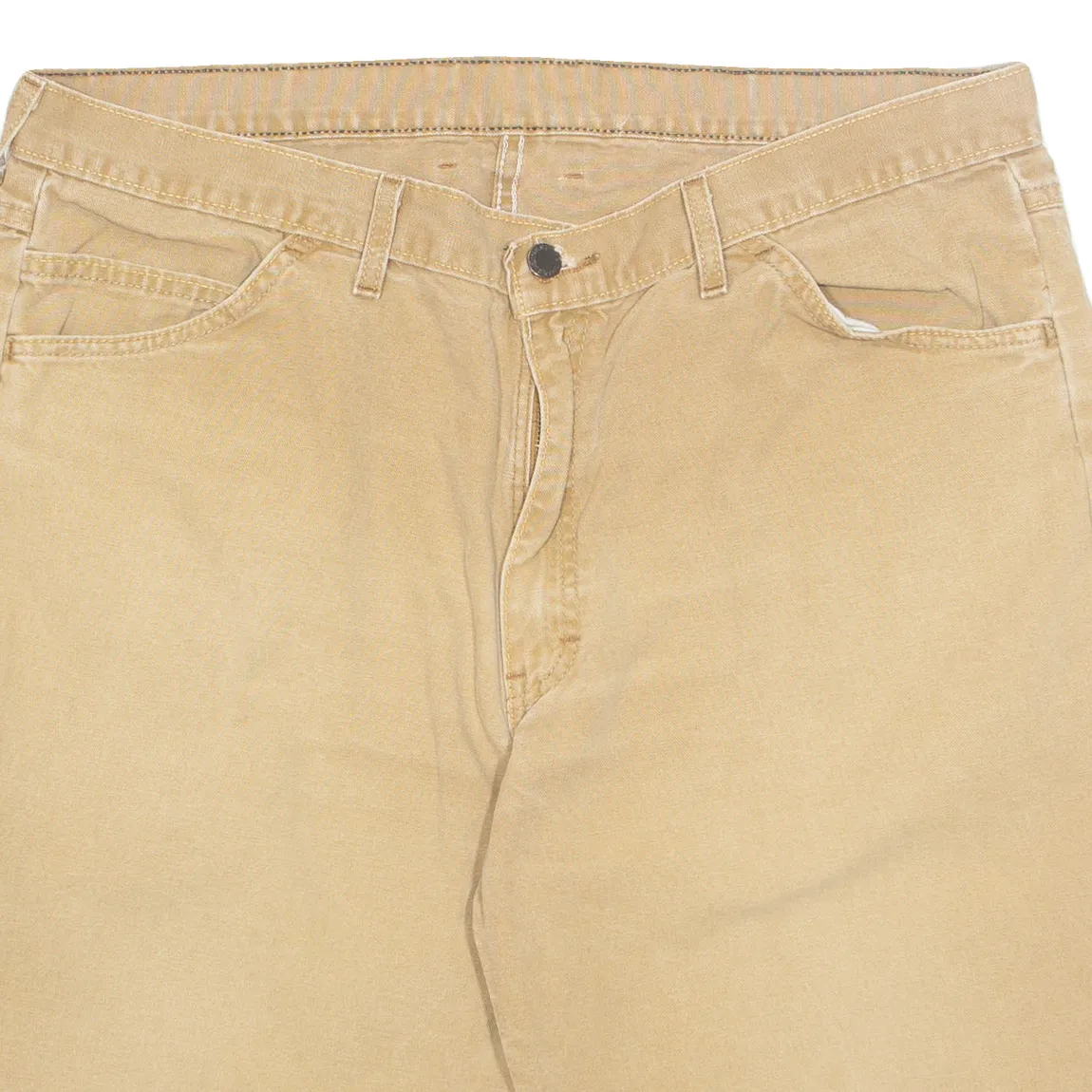 DICKIES Cargo Mens Workwear Shorts Beige XL W38