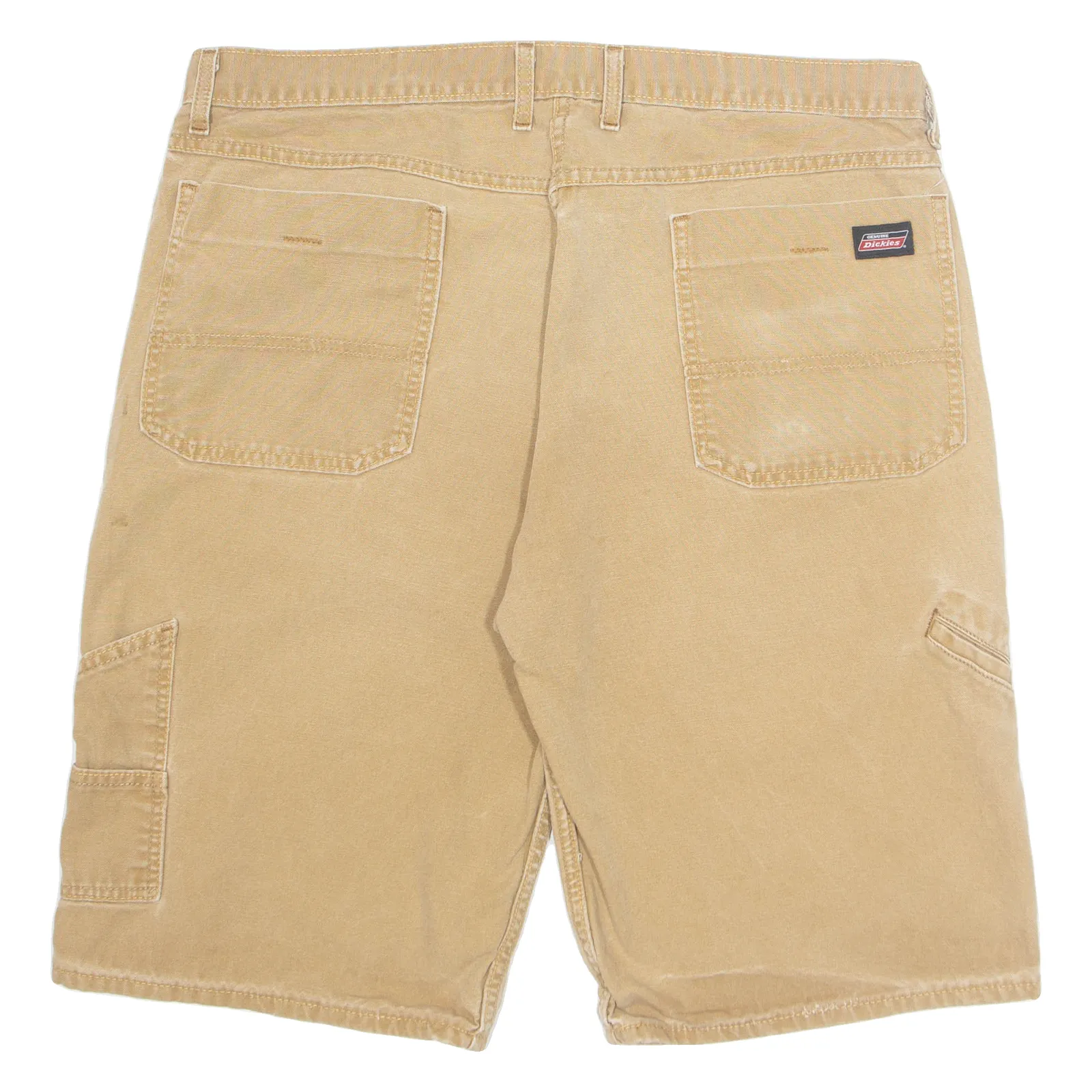 DICKIES Cargo Mens Workwear Shorts Beige XL W38