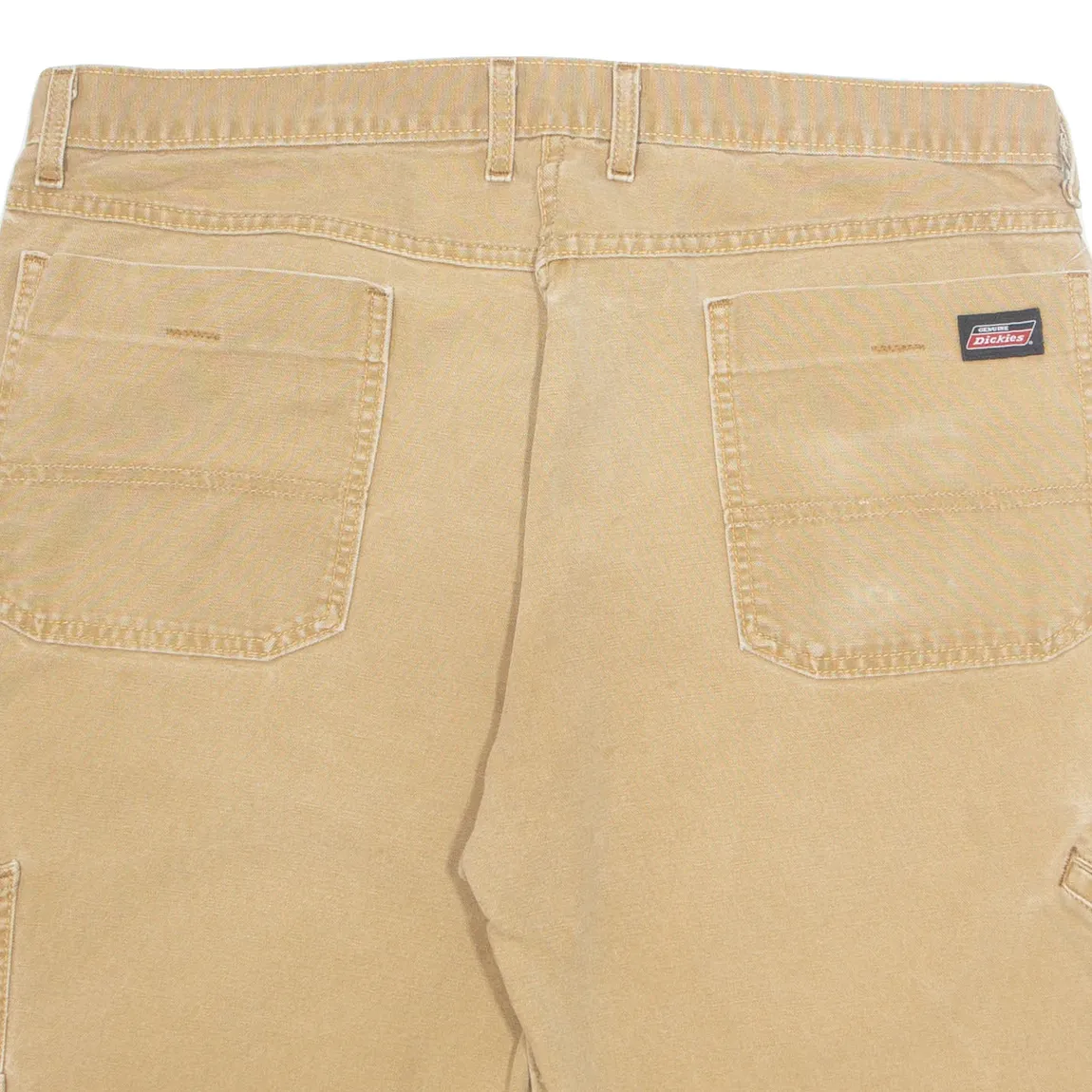 DICKIES Cargo Mens Workwear Shorts Beige XL W38