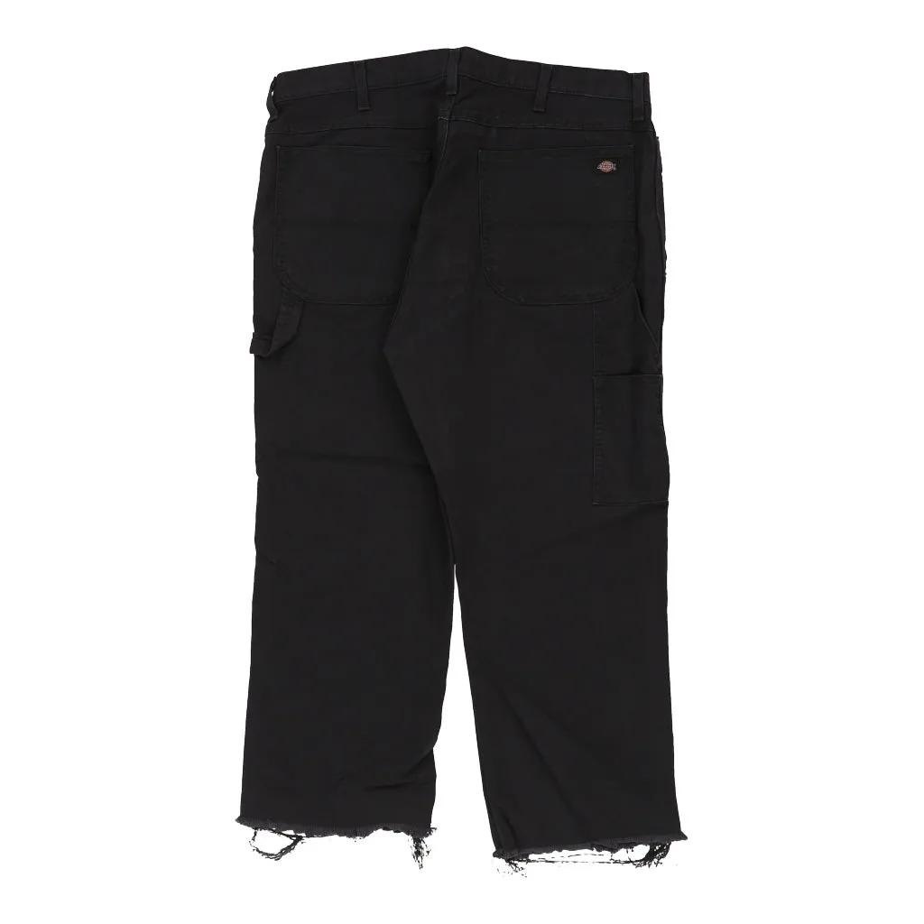 Dickies Carpenter Trousers - 36W 24L Black Cotton