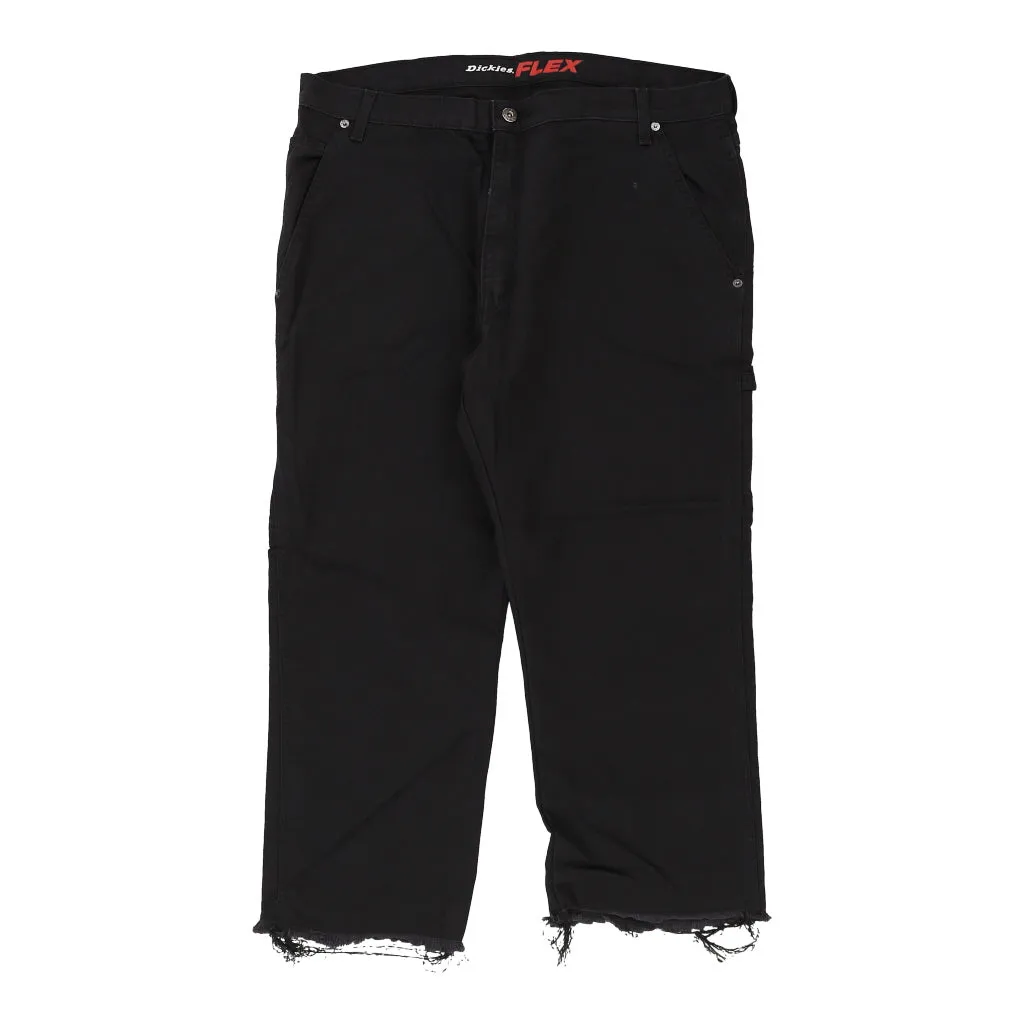 Dickies Carpenter Trousers - 36W 24L Black Cotton