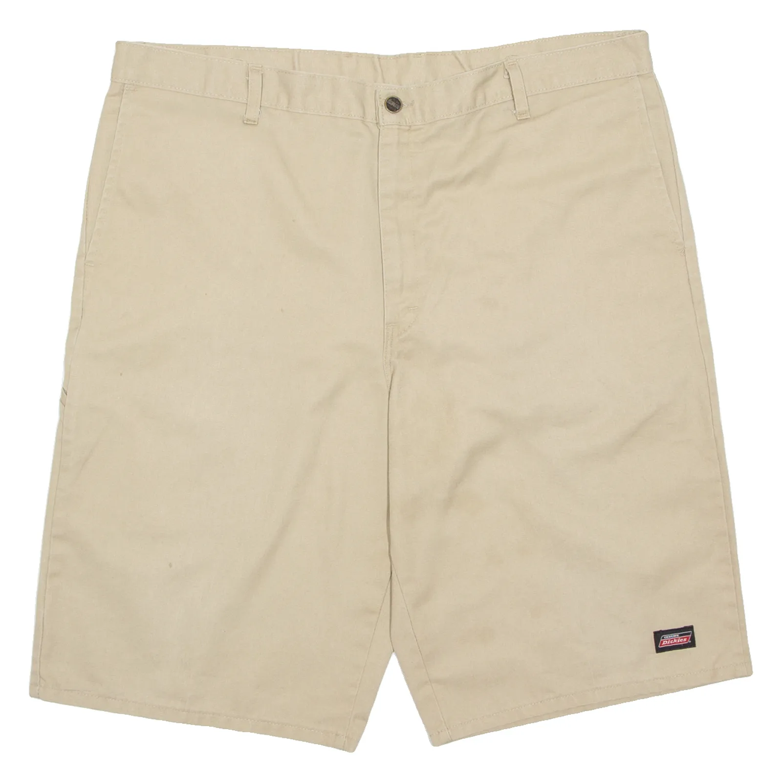 DICKIES Mens Workwear Shorts Beige Relaxed 2XL W40