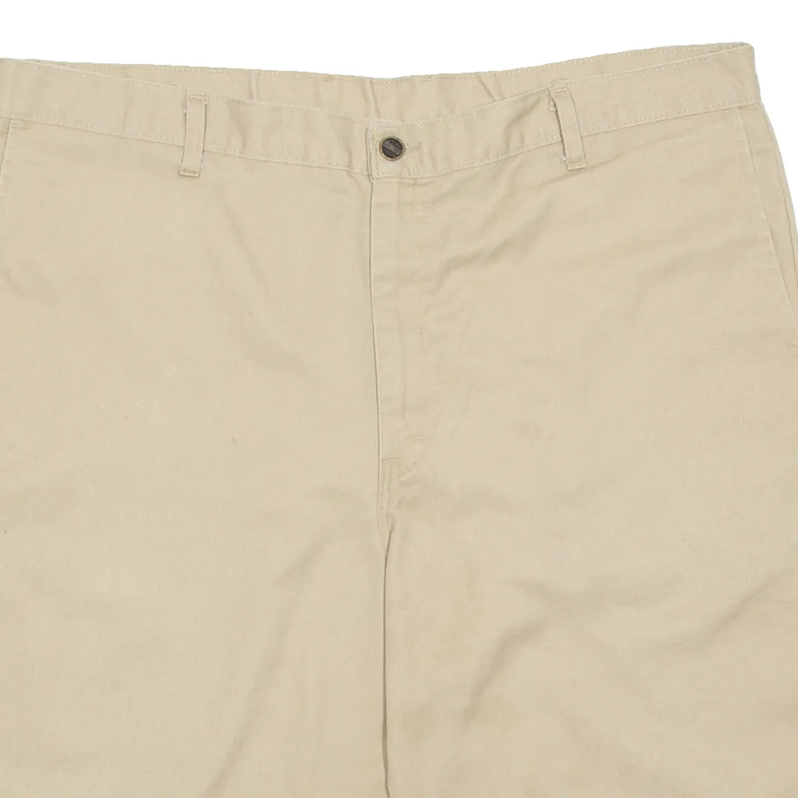 DICKIES Mens Workwear Shorts Beige Relaxed 2XL W40