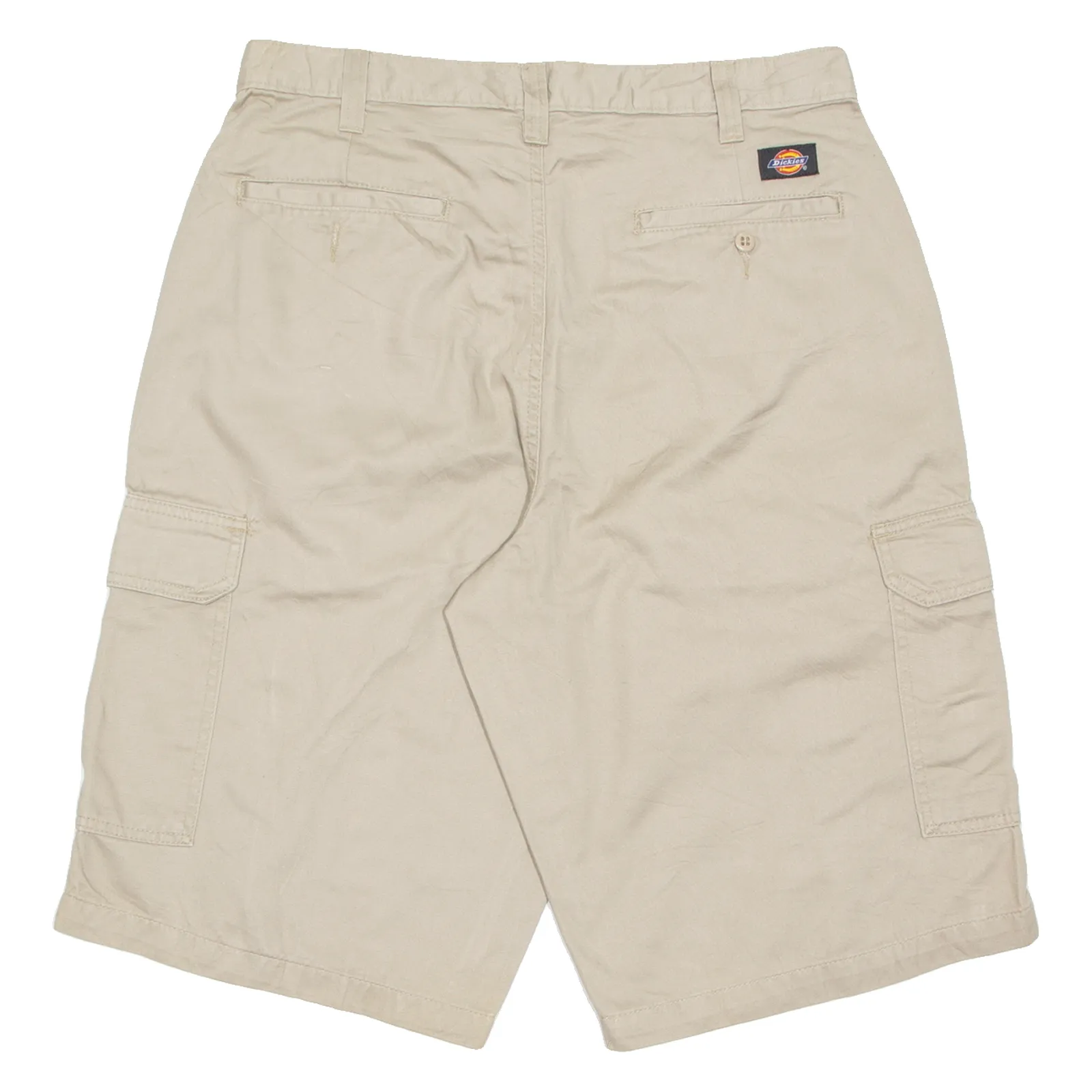 DICKIES Mens Workwear Shorts Beige Relaxed M W32