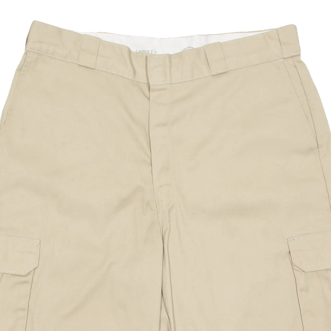 DICKIES Mens Workwear Shorts Beige Relaxed XL W38