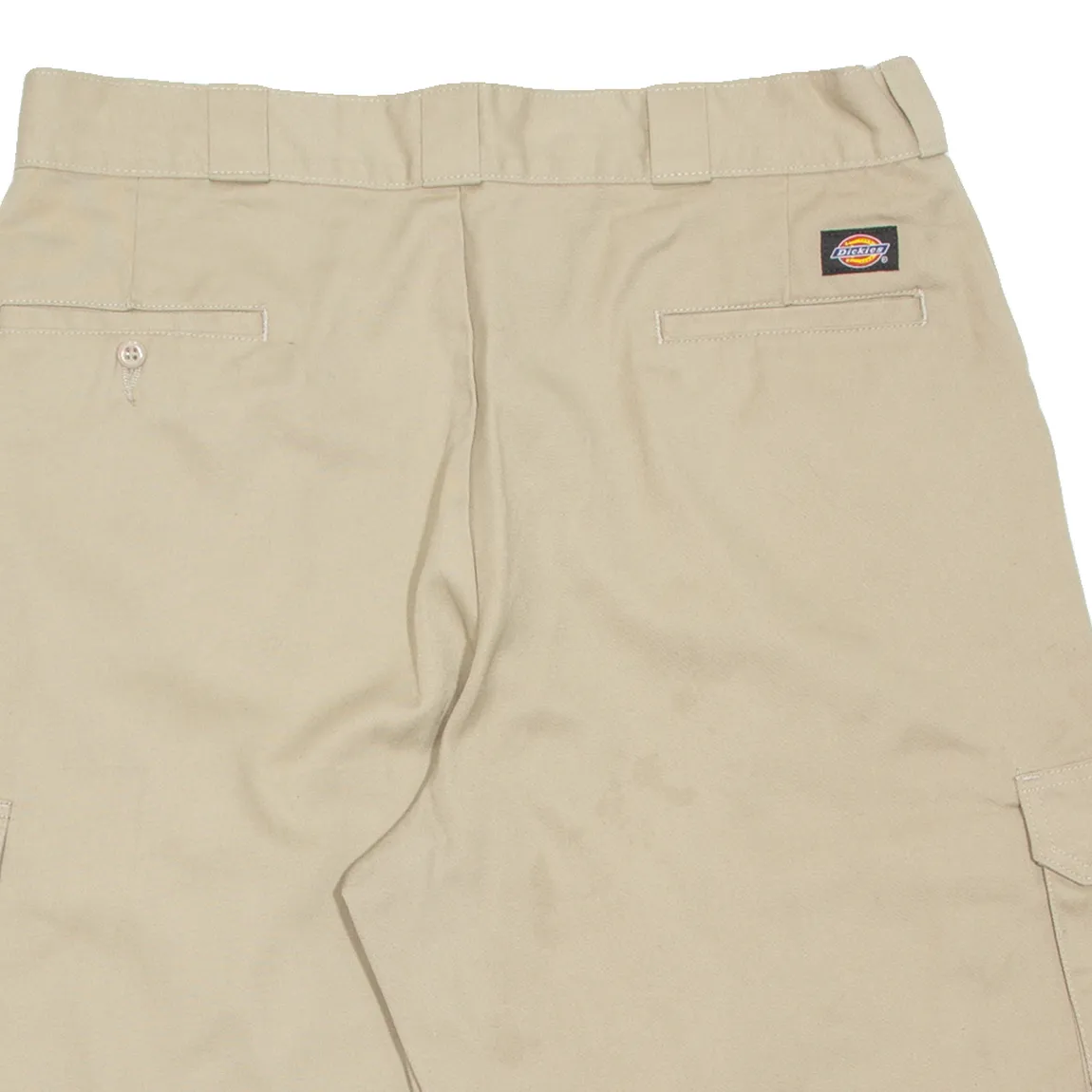 DICKIES Mens Workwear Shorts Beige Relaxed XL W38