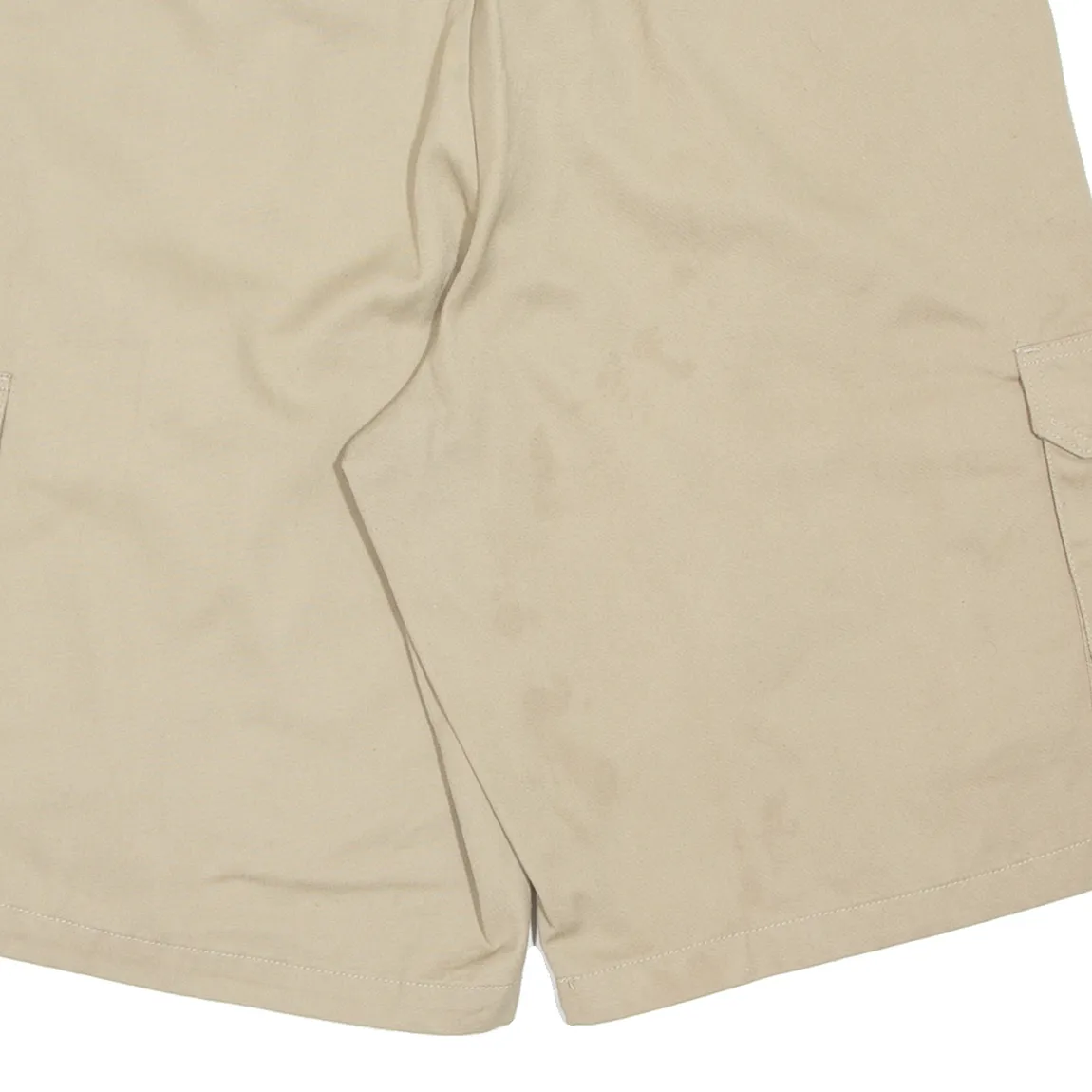 DICKIES Mens Workwear Shorts Beige Relaxed XL W38