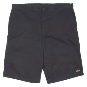 DICKIES Mens Workwear Shorts Black Relaxed 2XL W40