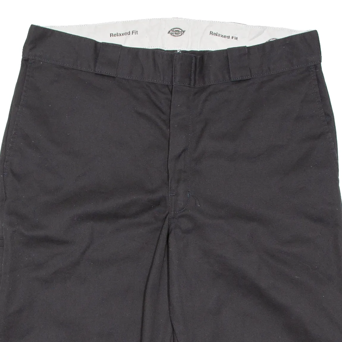 DICKIES Mens Workwear Shorts Black Relaxed L W36