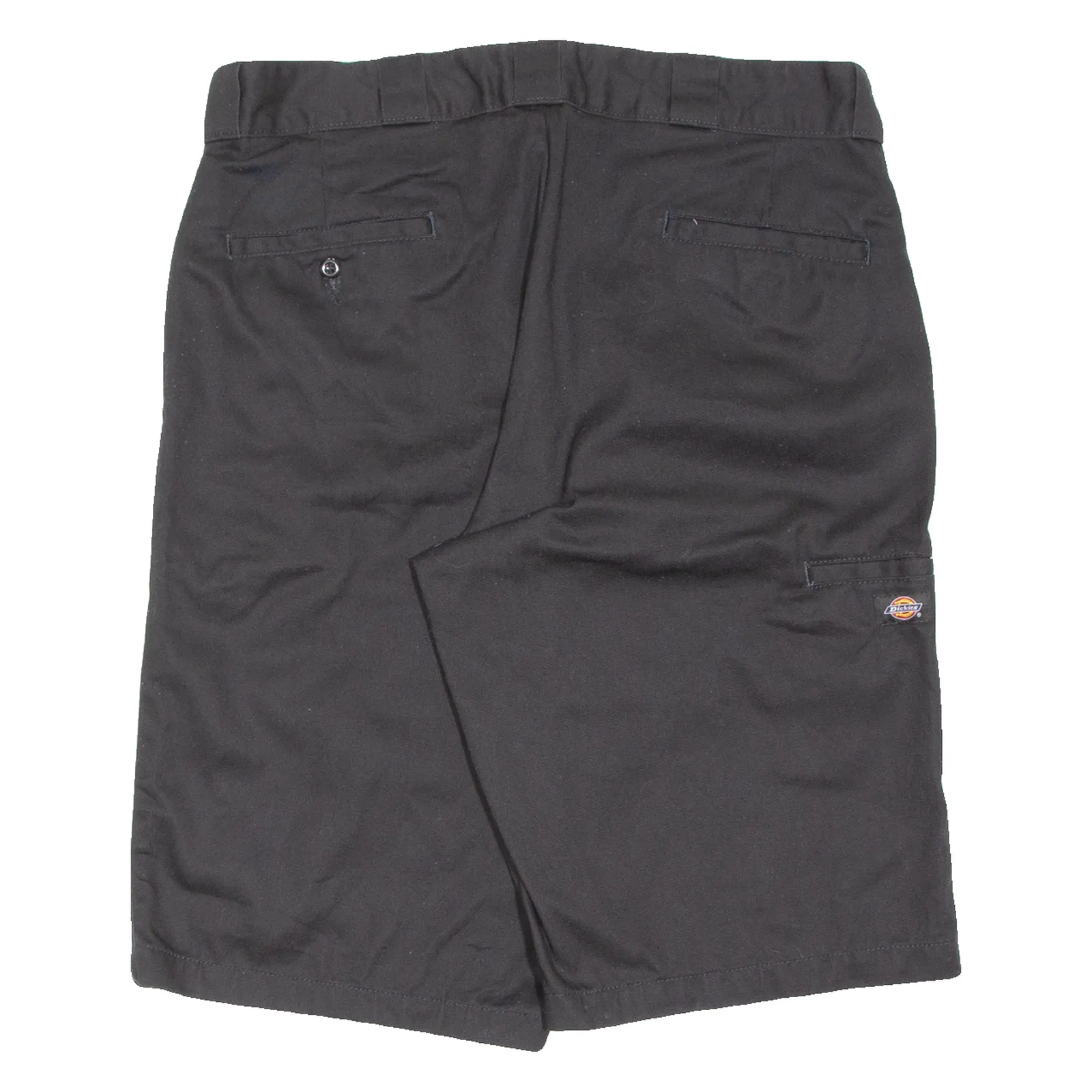 DICKIES Mens Workwear Shorts Black Relaxed L W36